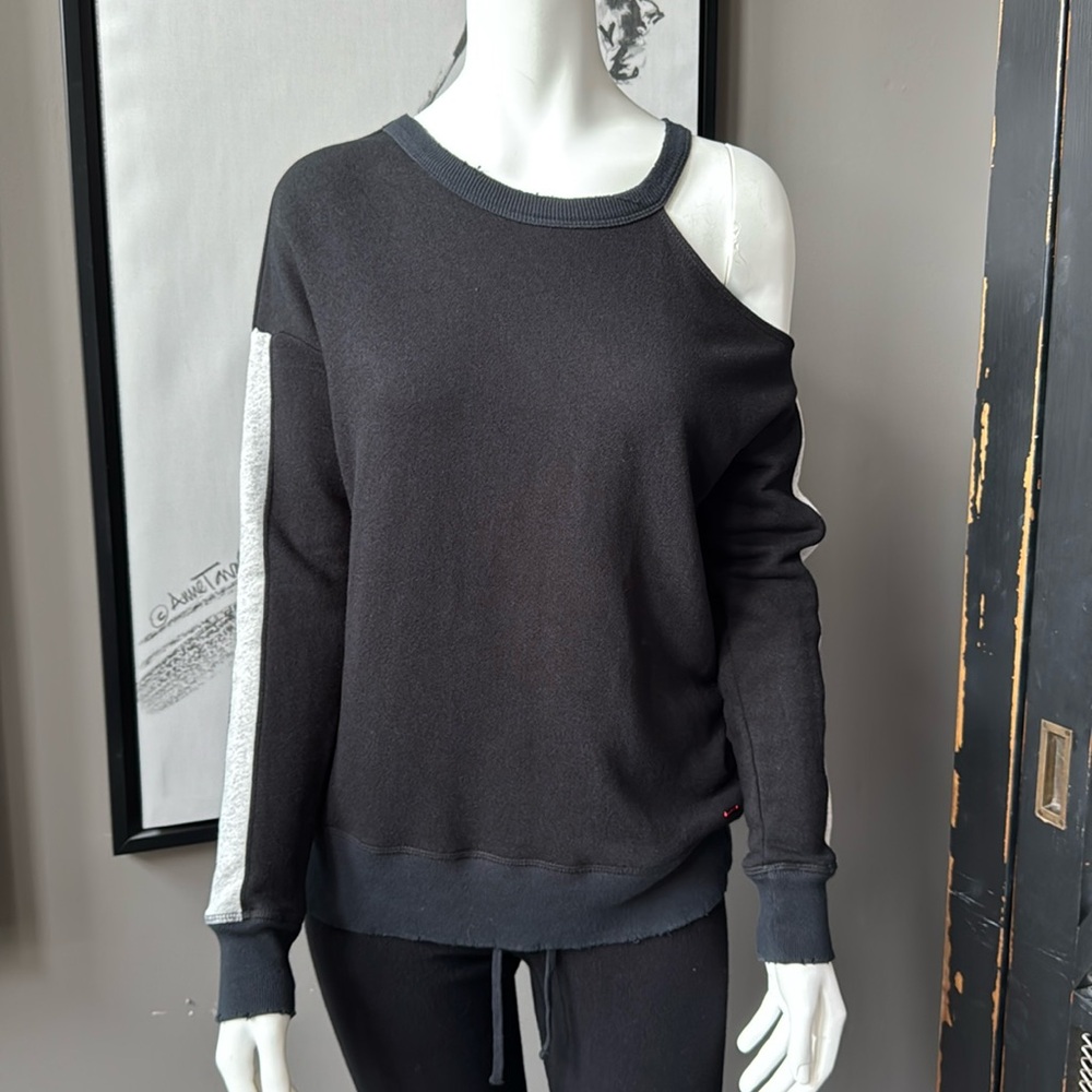 n:Philanthropy open shoulder sweater